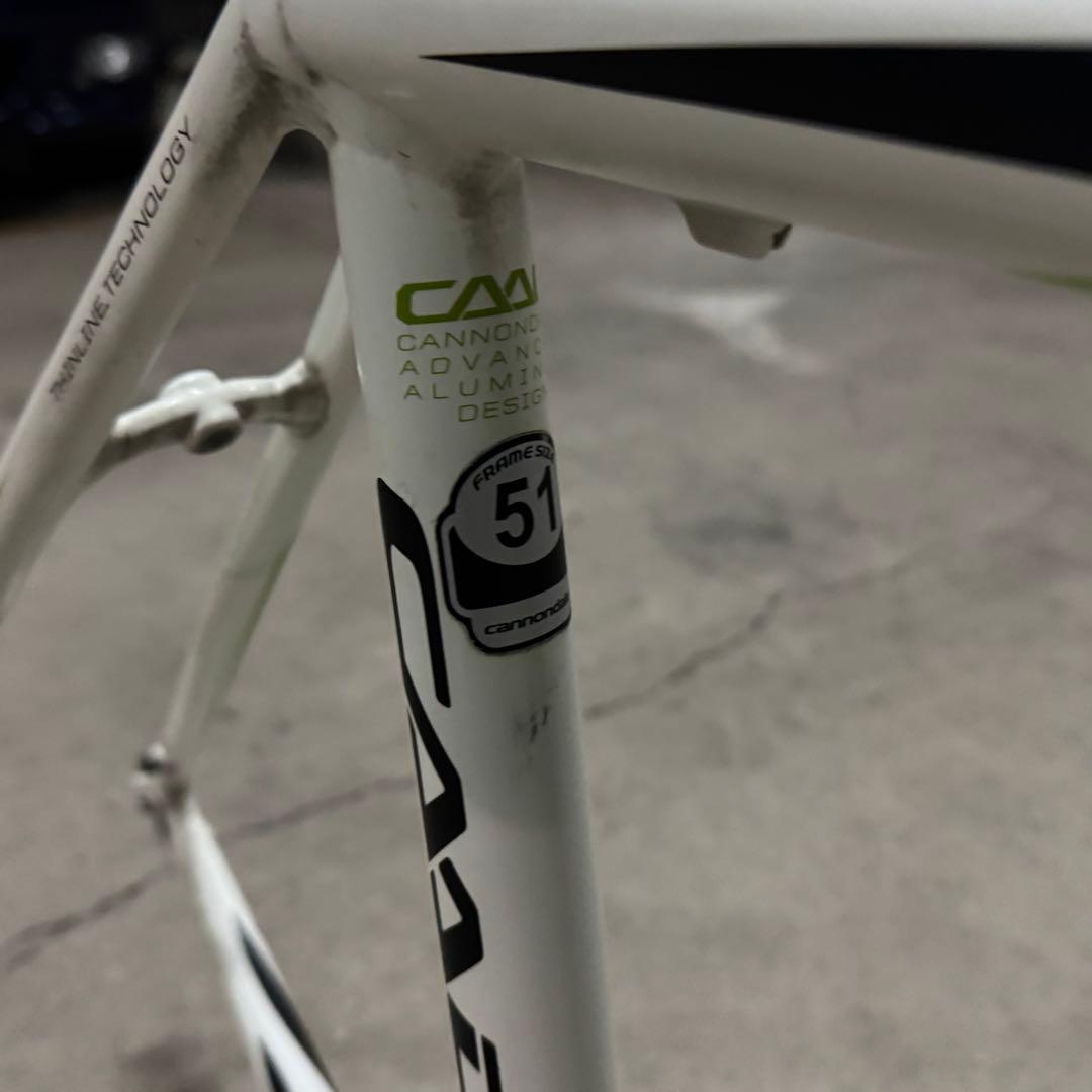 CANNONDALE CAAD8 軽量アルミ フレームセット ロードバイク