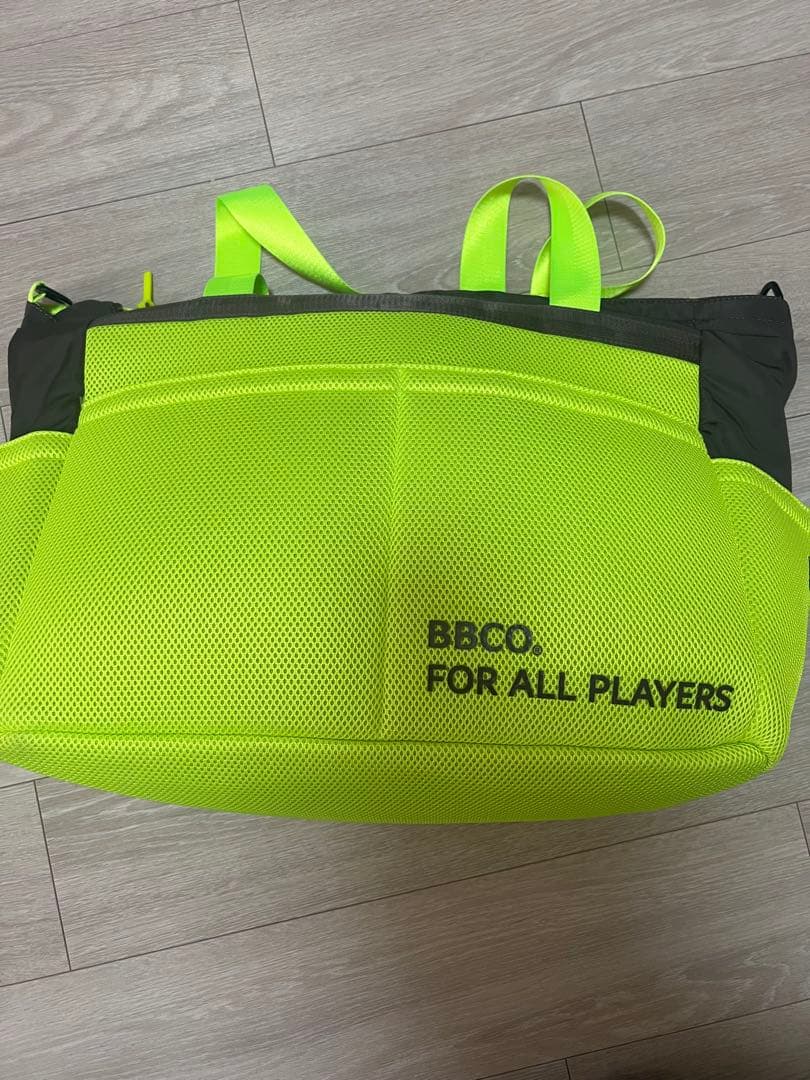 BBCO ゴルフバッグ 蛍光イエロー　ボストンバッグ