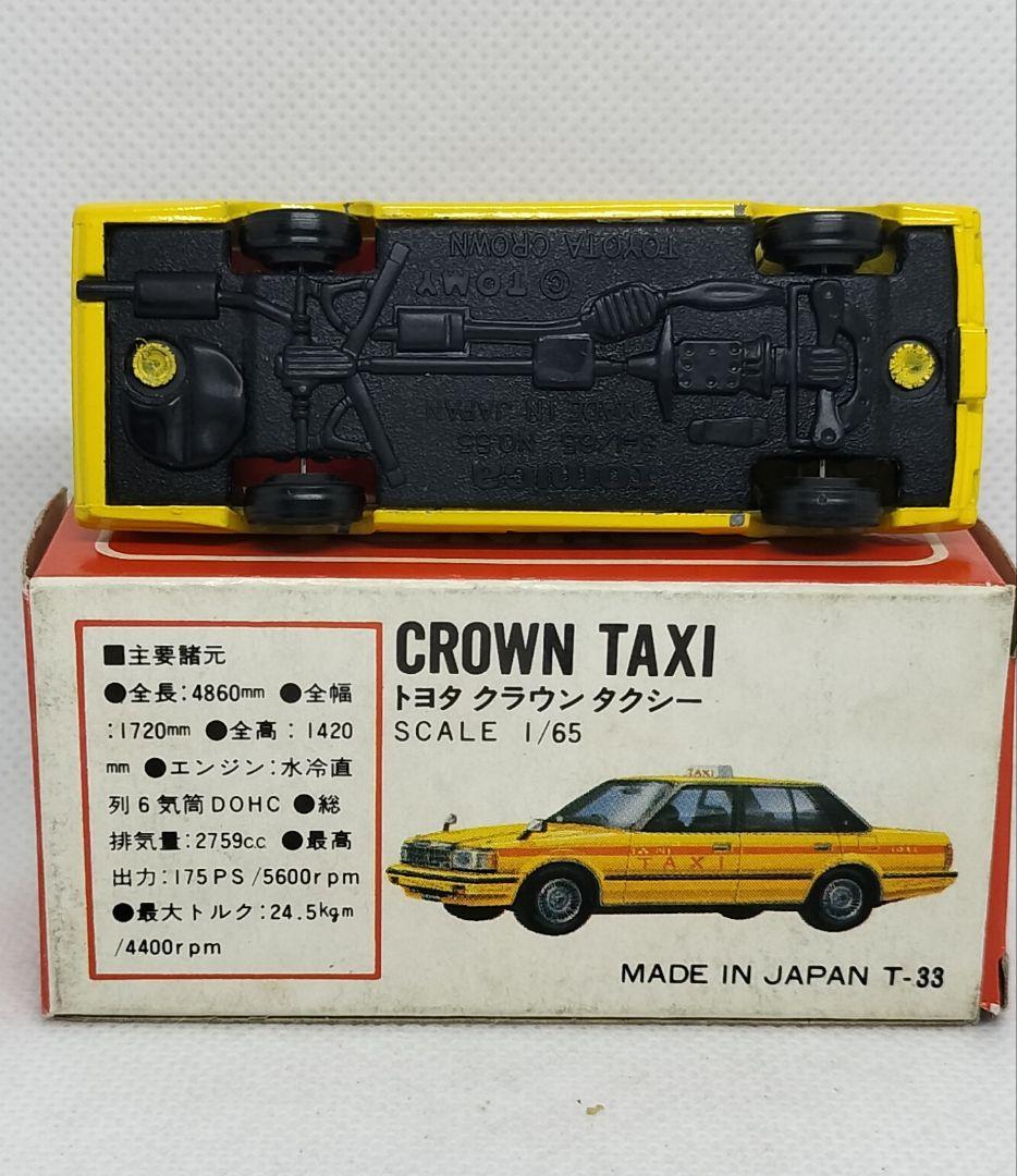 《赤箱トミカ28-5-1》トヨタクラウンタクシー【品川 タクシー】未使用美品