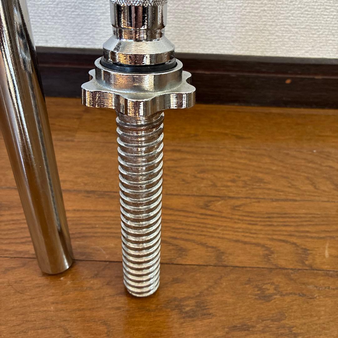 【送料込】バーベルシャフトアイロテック28mm 160cm、120cm2本セット