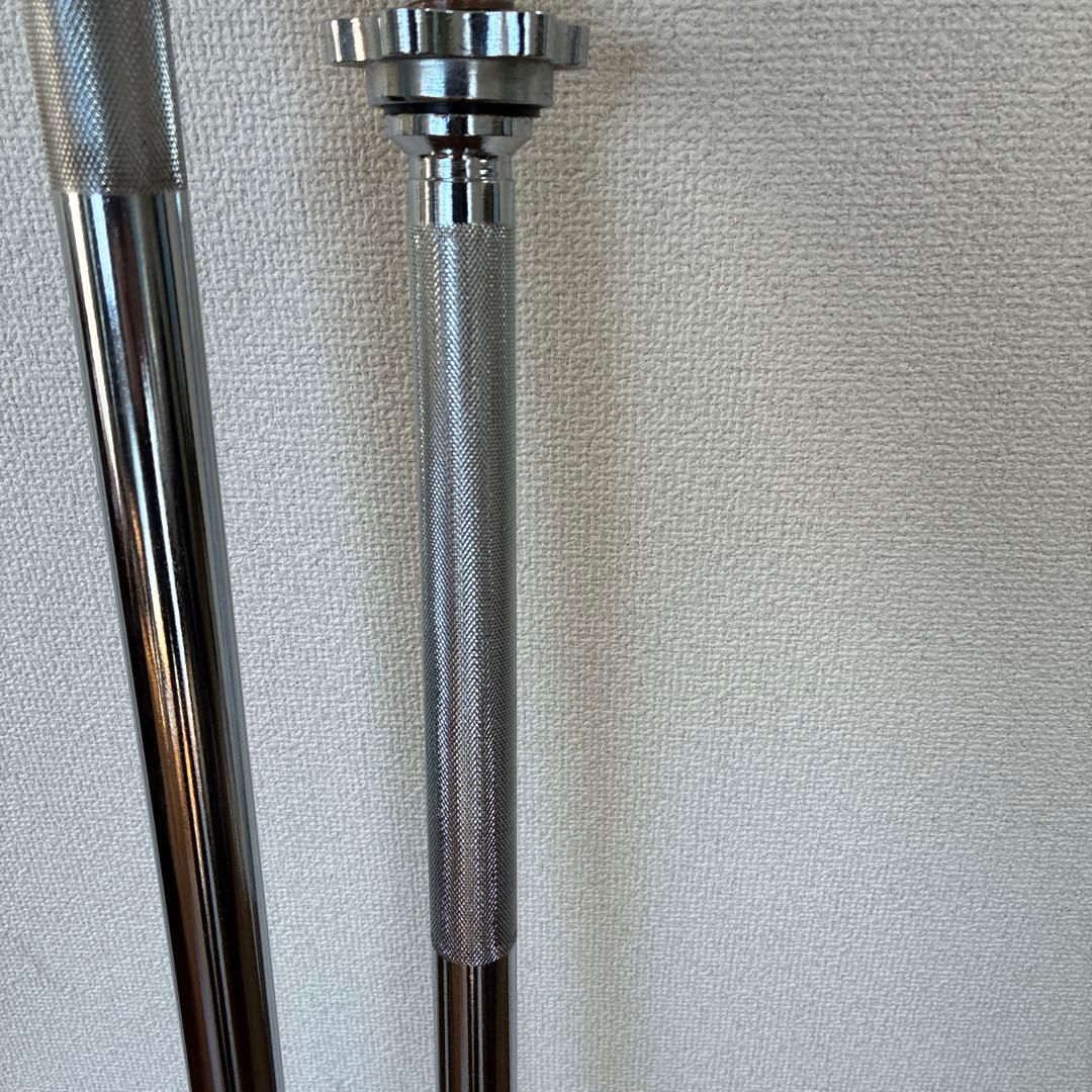 【送料込】バーベルシャフトアイロテック28mm 160cm、120cm2本セット