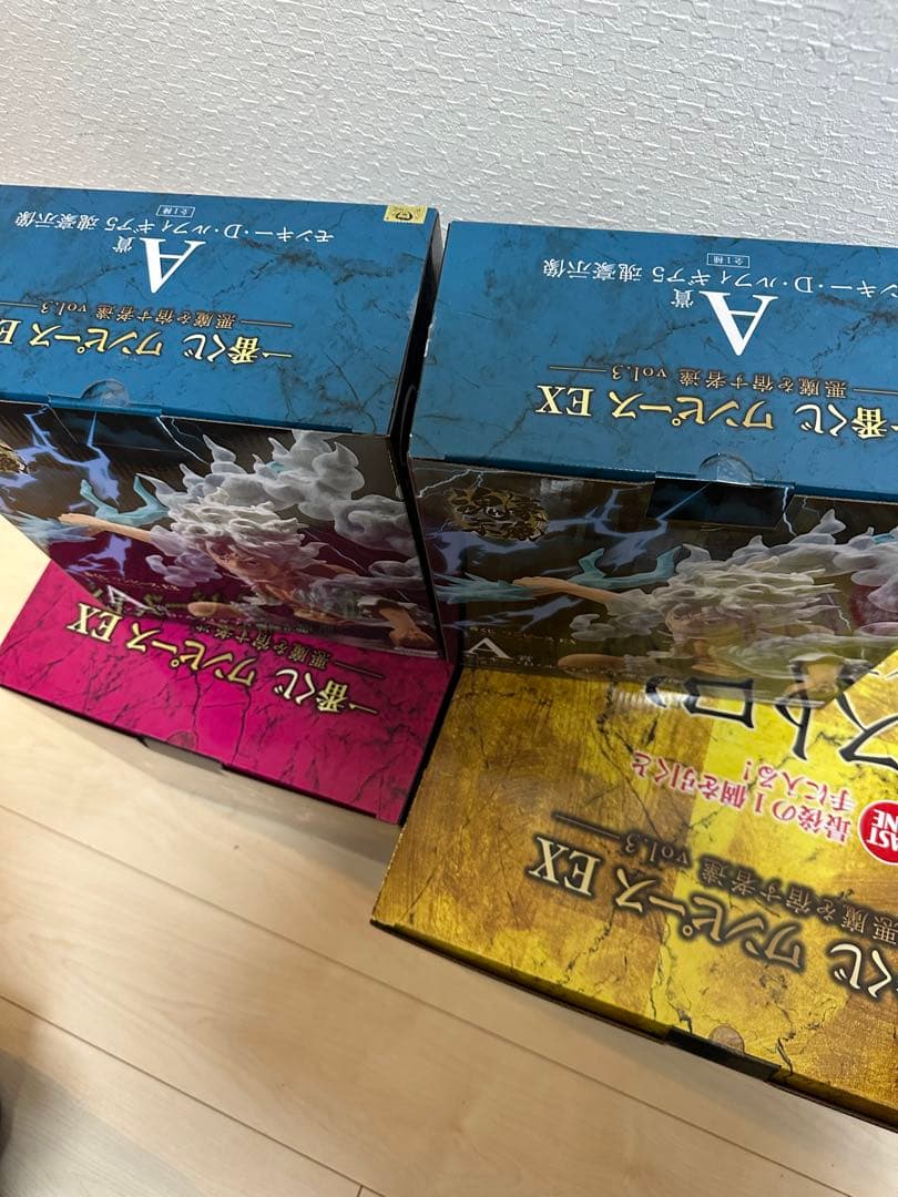 一番くじ ワンピースEX フィギュア A2体C １体ラスワン１体合計４体セット
