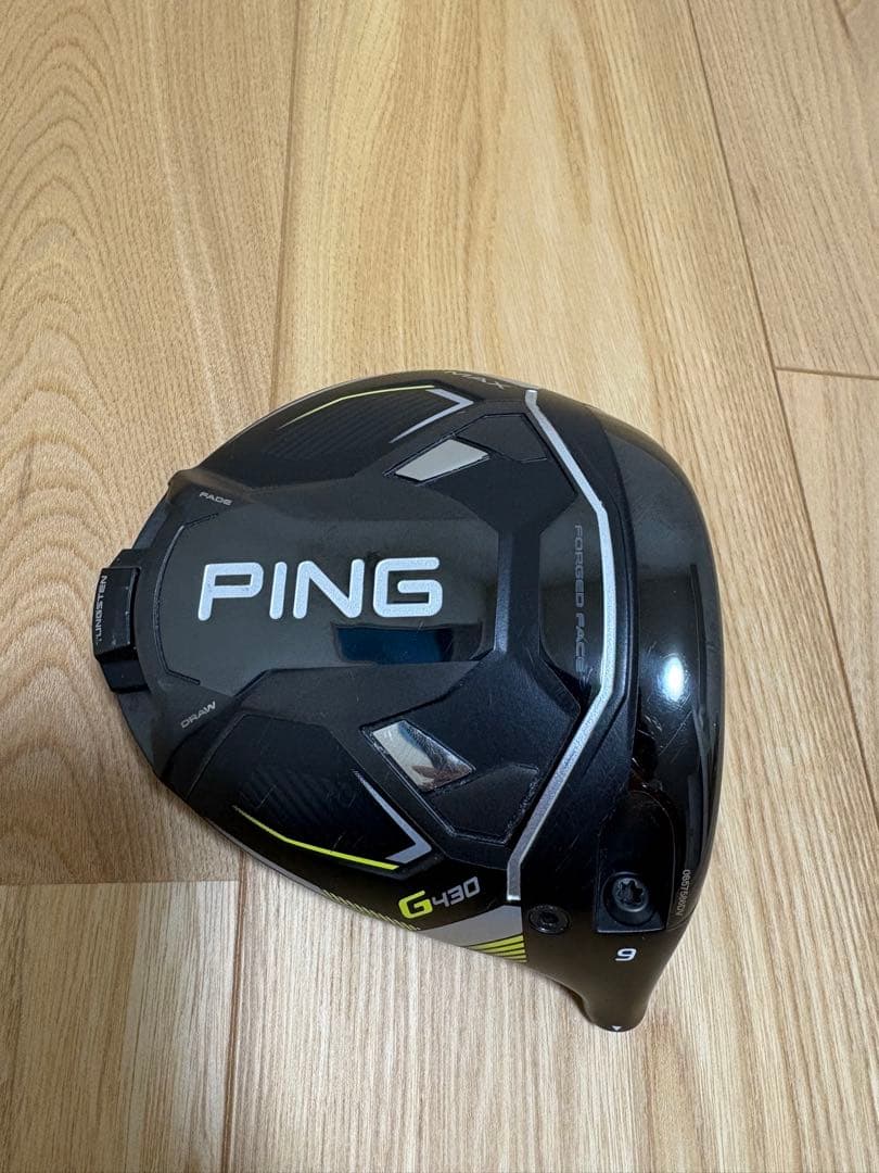 PING G430 maxドライバー 9度 ヘッドカバー、レンチ付き