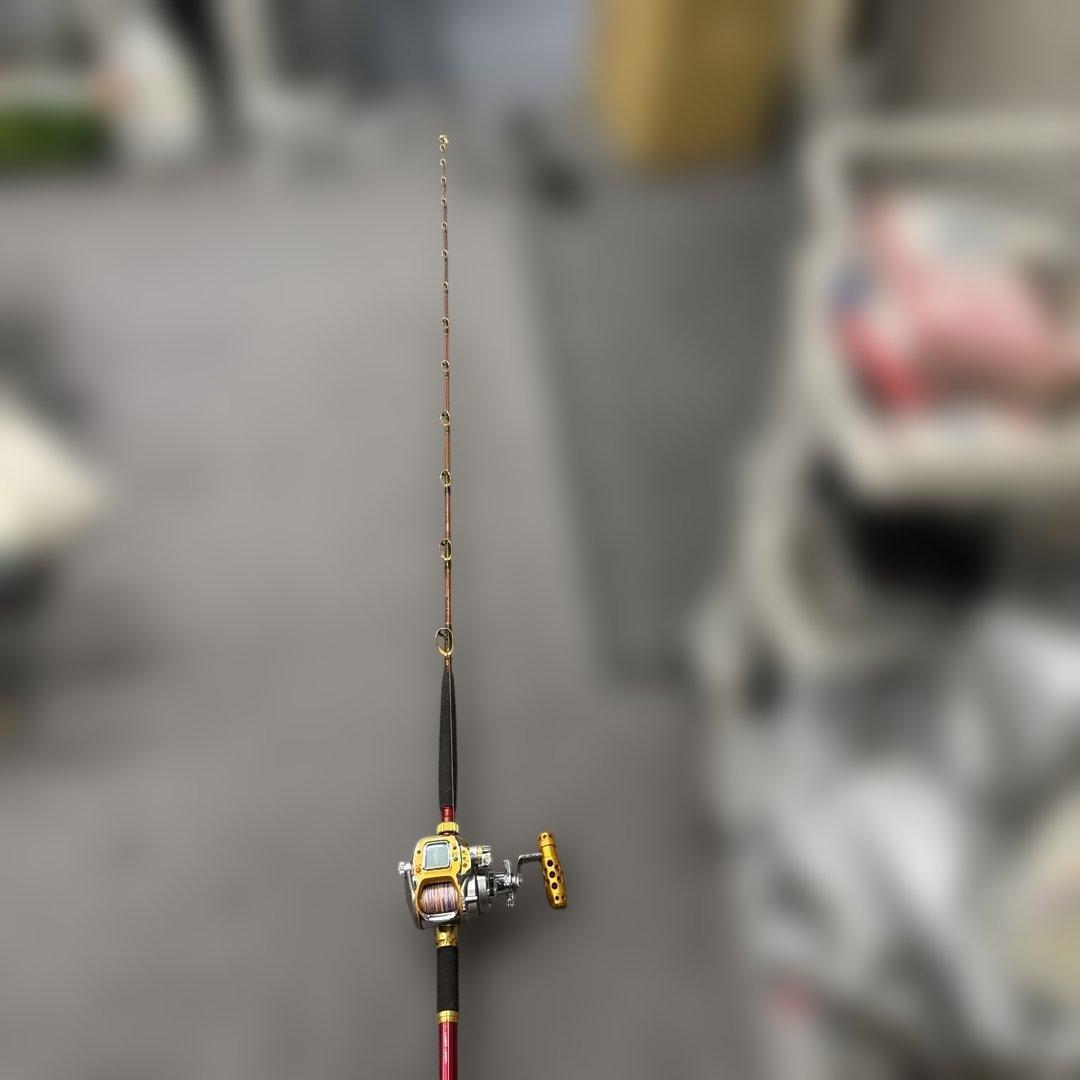ダイワ シーボーグ 500MT メガツイン電動リール DAIWA動作未確認竿付き
