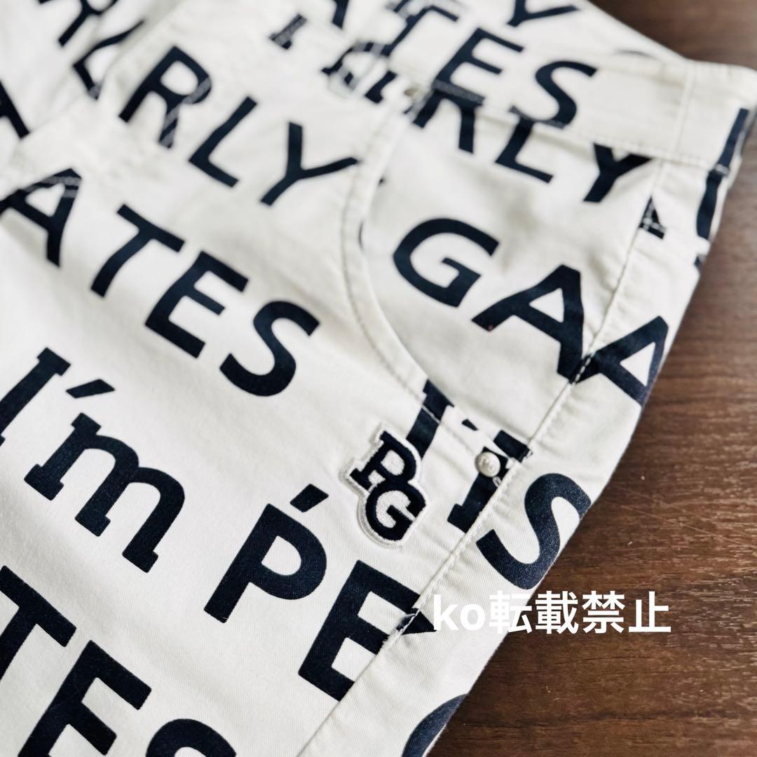 【美品】PEARLY GATES パーリーゲイツ 総柄 ゴルフパンツ サイズ 1