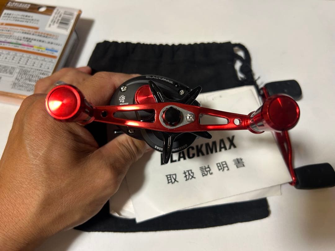 Abu Garcia BLACKMAX 3両軸リール