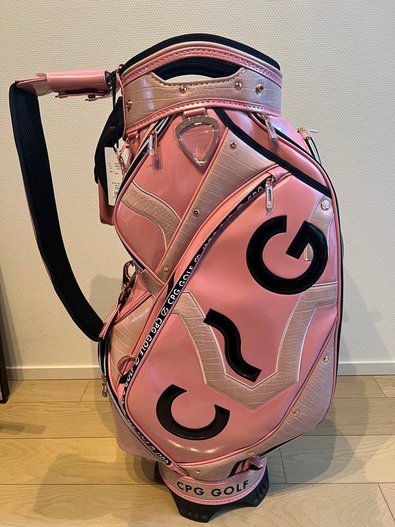 CPG GOLF ピンクキャディバッグ