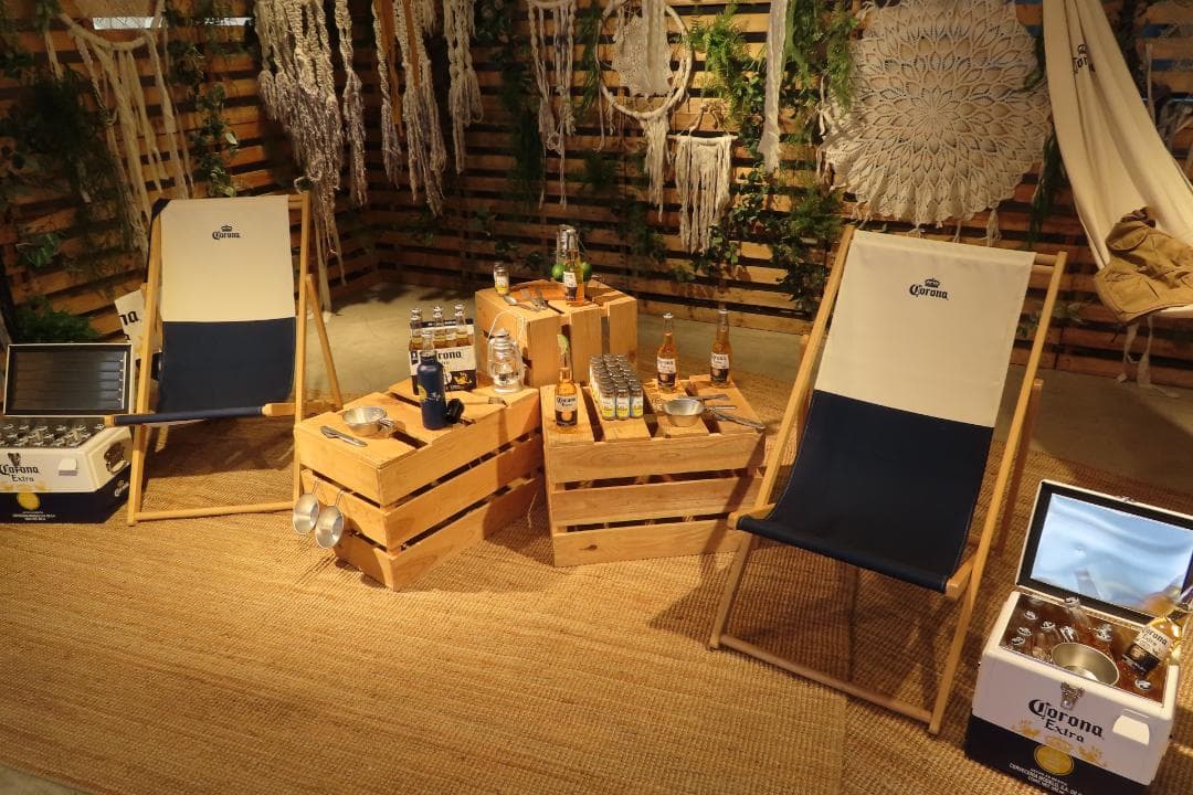 CORONA EXTRA BEACH CHAIR / コロナ ビーチチェア