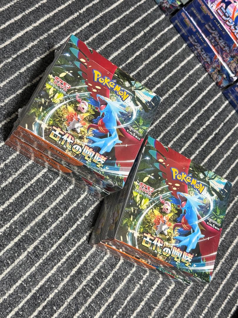 ポケモンカードゲーム 古代の咆哮 シュリンク付き 4BOX