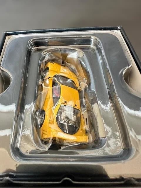 【未使用・TOMYTEC】フェラーリ F40（黄色）　Ferrari F40
