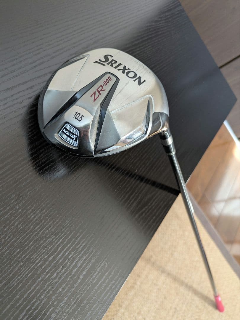 スリクソン短尺メンズドライバーZR800ゴルフクラブ初心者グリップ新品SR男右