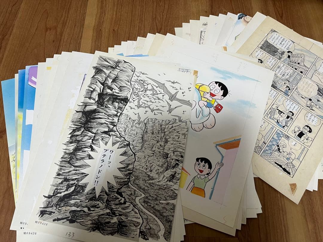 藤子・F・不二雄 複製原画集 F's 30周年＊特製フレーム付き
