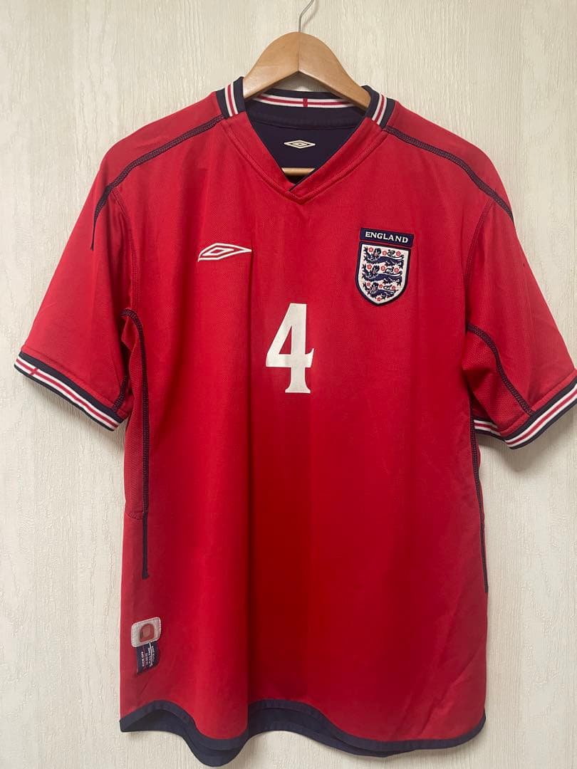 ウェア Steven Gerrard 2002-04 England Away