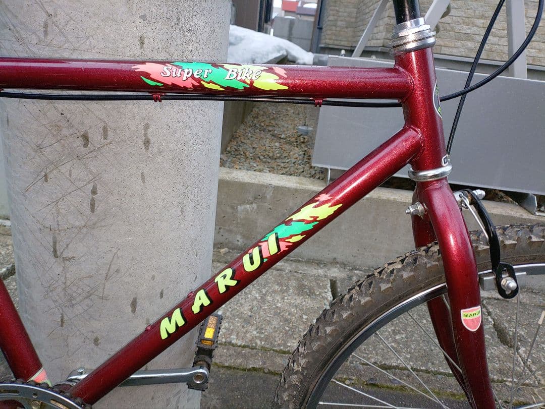 90s MARUI クロモリ 24インチMTB シングルスピード old MTB