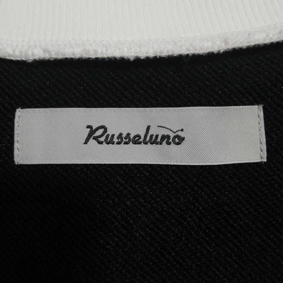 Russeluno メンズ トレーナー メッシュ ホワイト 白 5 ラッセルノ