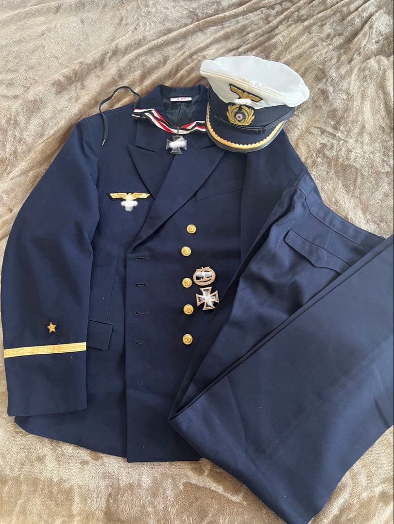 ドイツ海軍少尉　制服セット（レプリカ）