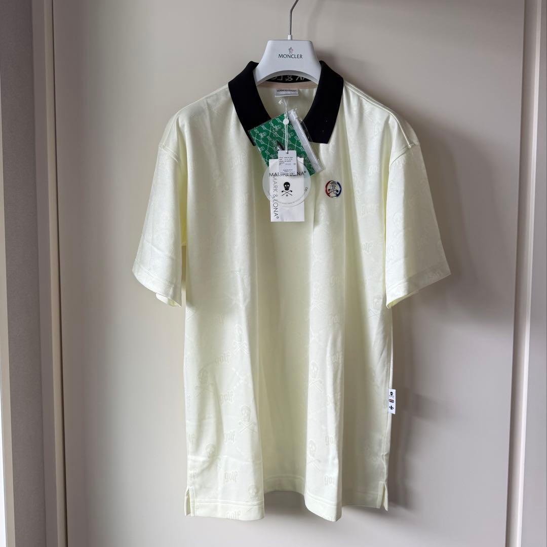 新品 ★ MARK&LONA ポロシャツ マーク&ロナ 正規品 白