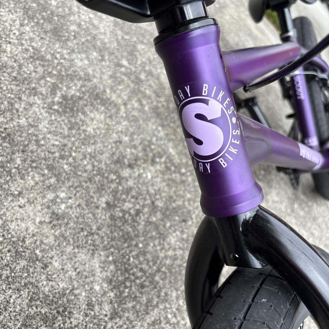 Sunday Bikes Scout BMX 20.5インチ パープル　クロモリ