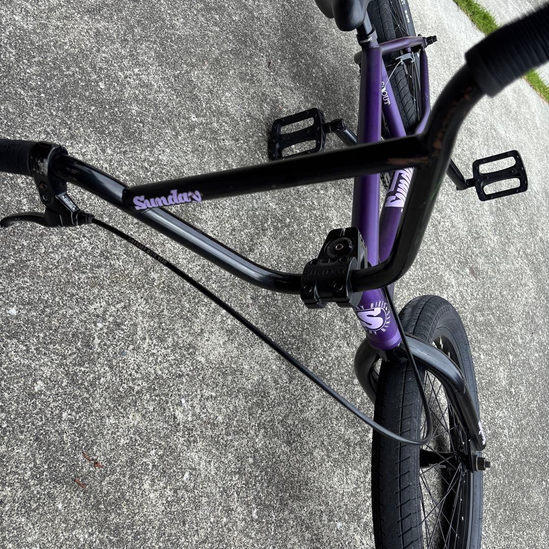 Sunday Bikes Scout BMX 20.5インチ パープル　クロモリ