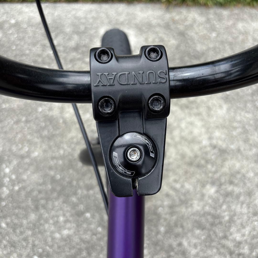 Sunday Bikes Scout BMX 20.5インチ パープル　クロモリ