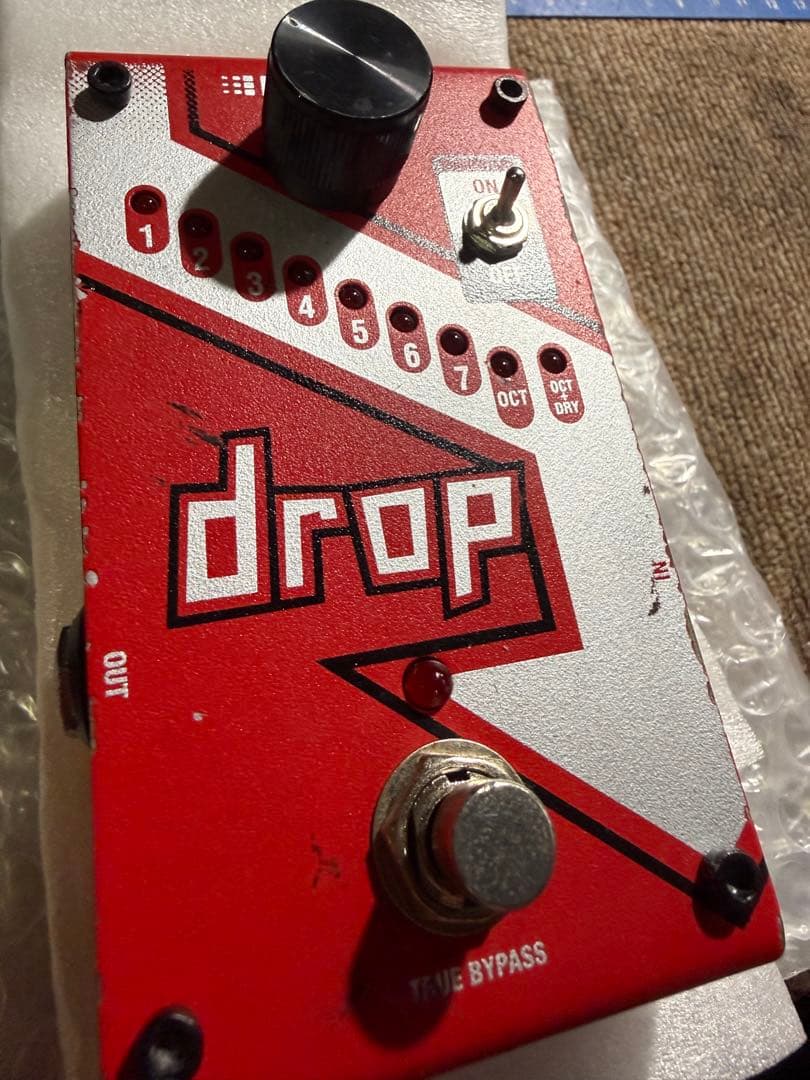 digitech drop ギターエフェクター チューニングダウン