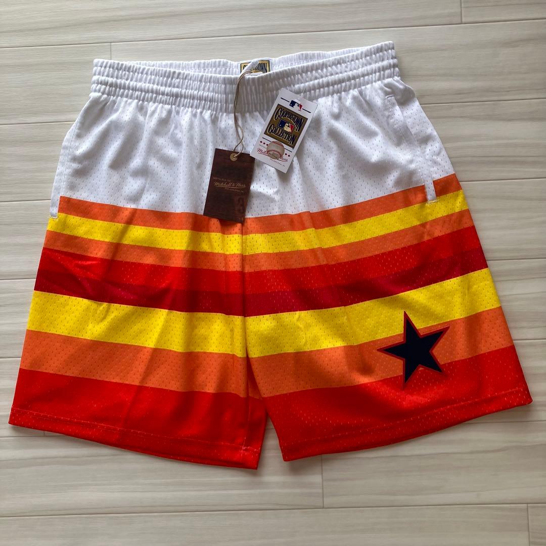 新品 ★MLB ヒューストン・アストロズ　ハーフパンツ　バスパン　メジャーリーグ