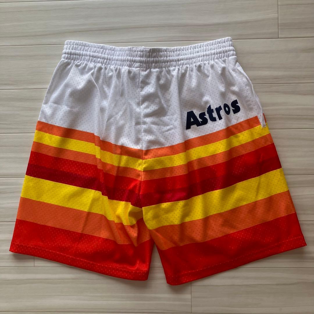 新品 ★MLB ヒューストン・アストロズ　ハーフパンツ　バスパン　メジャーリーグ