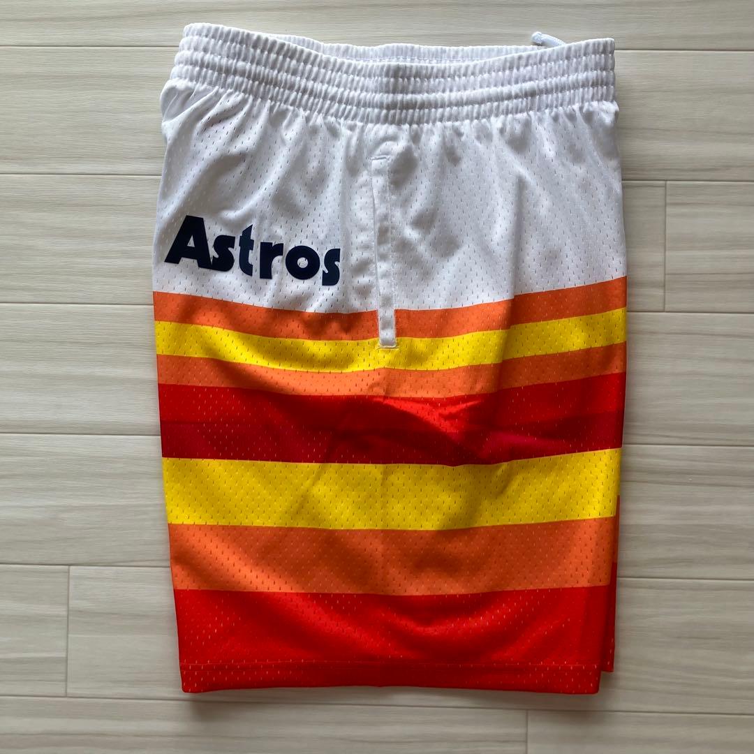 新品 ★MLB ヒューストン・アストロズ　ハーフパンツ　バスパン　メジャーリーグ