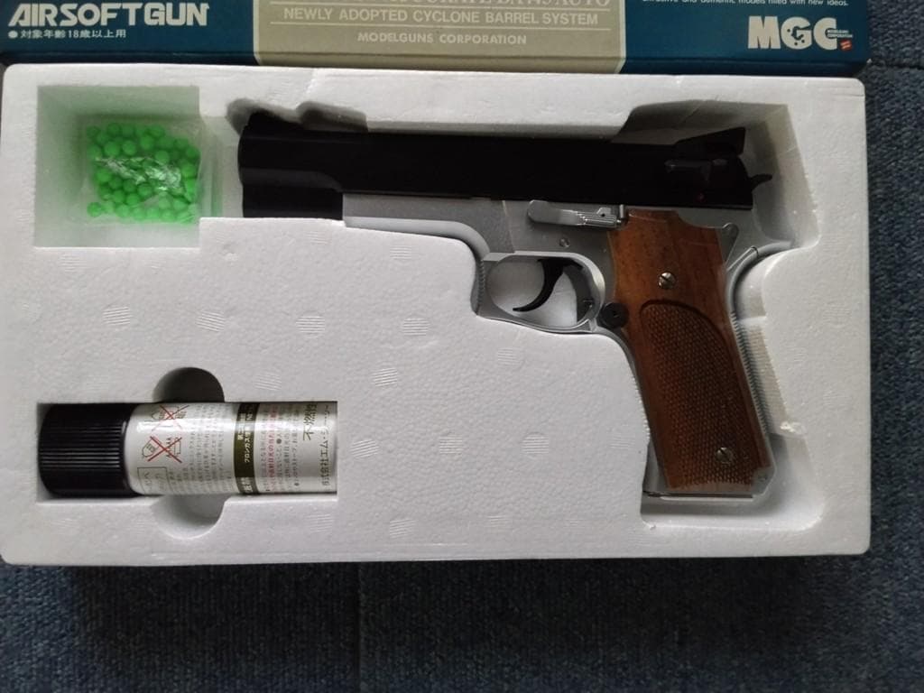 【現状品】MGC S&W M745DA 固定スライド式