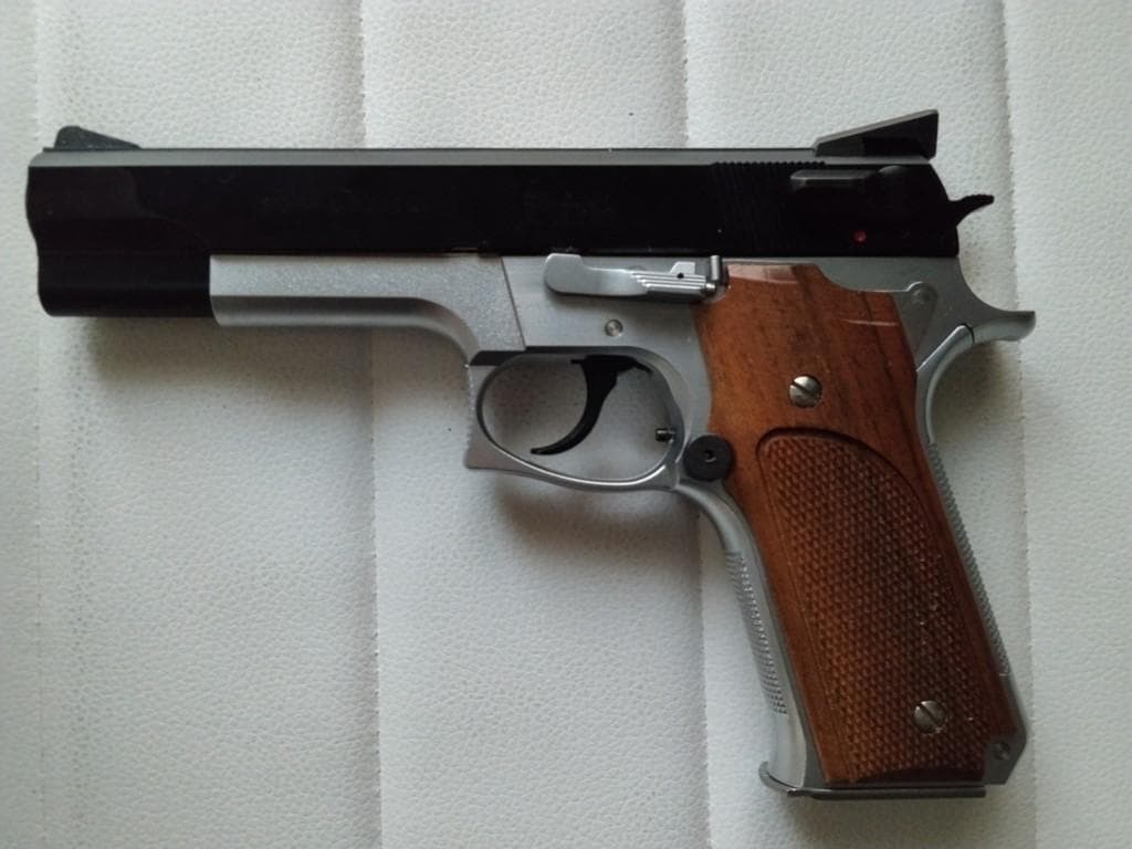 【現状品】MGC S&W M745DA 固定スライド式
