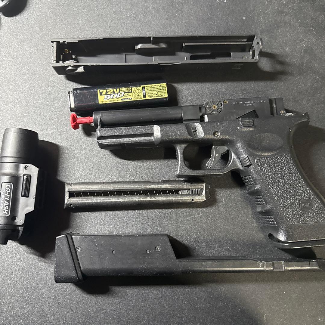 Glock 18c 電動ガン 拡張マガジン付き