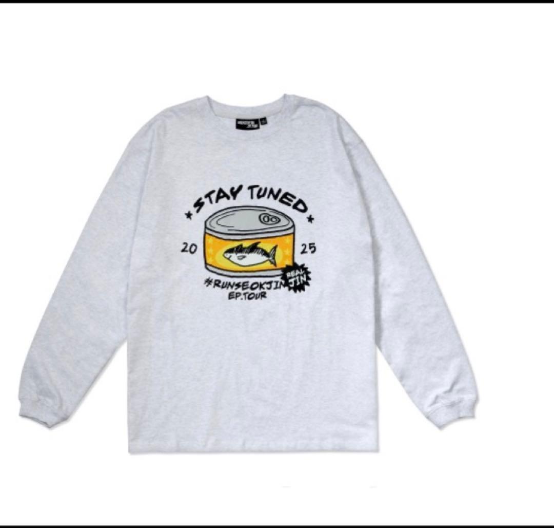 【Ｌ】BTS ジン RUNSEOKJIN encore Tシャツ ロンT