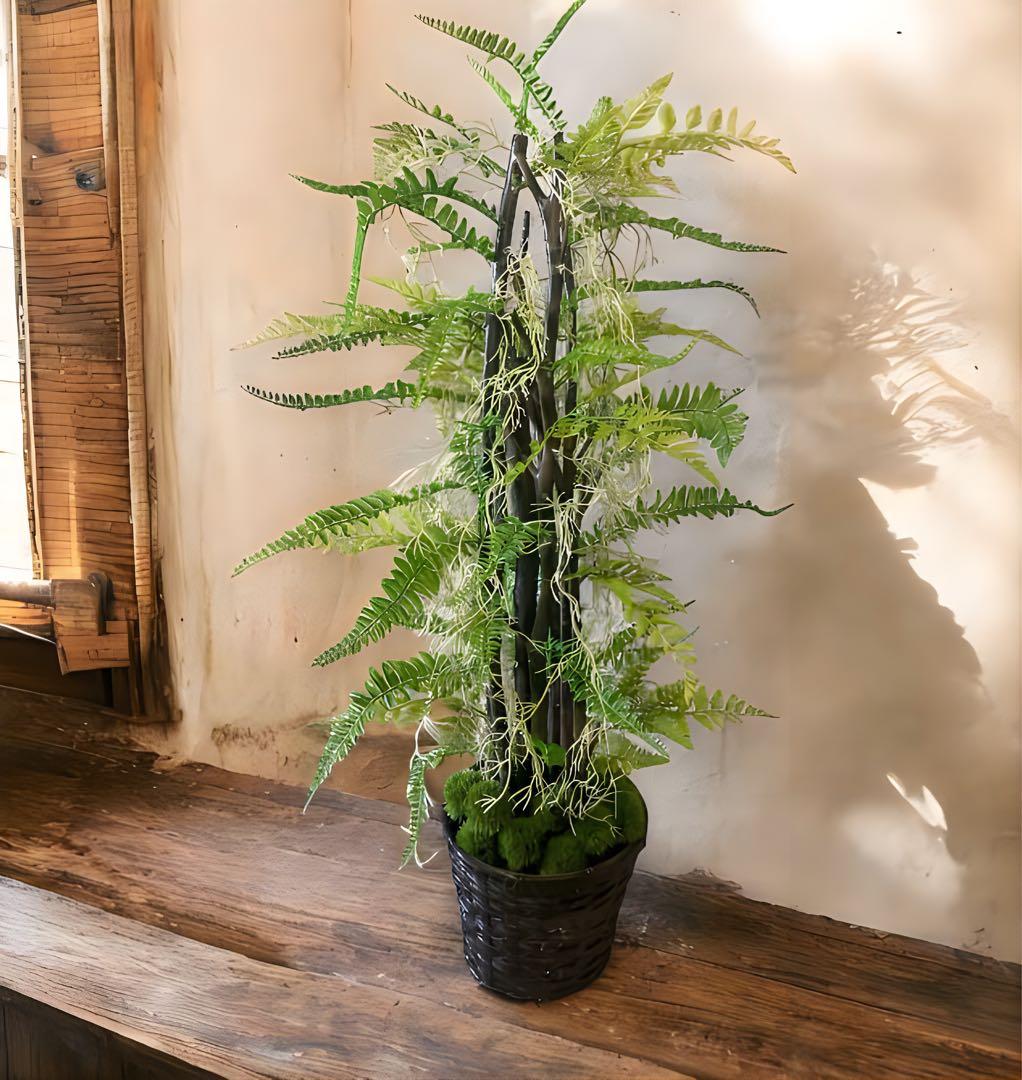 光触媒　人工観葉植物　ウォールグリーン　フェイクグリーン　ツディタワー10052