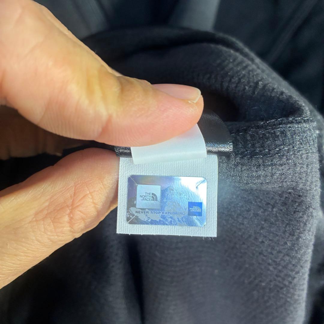 【USA古着】ノースフェイスシェルベストXL企業モノブランド刺繍ドローAGR