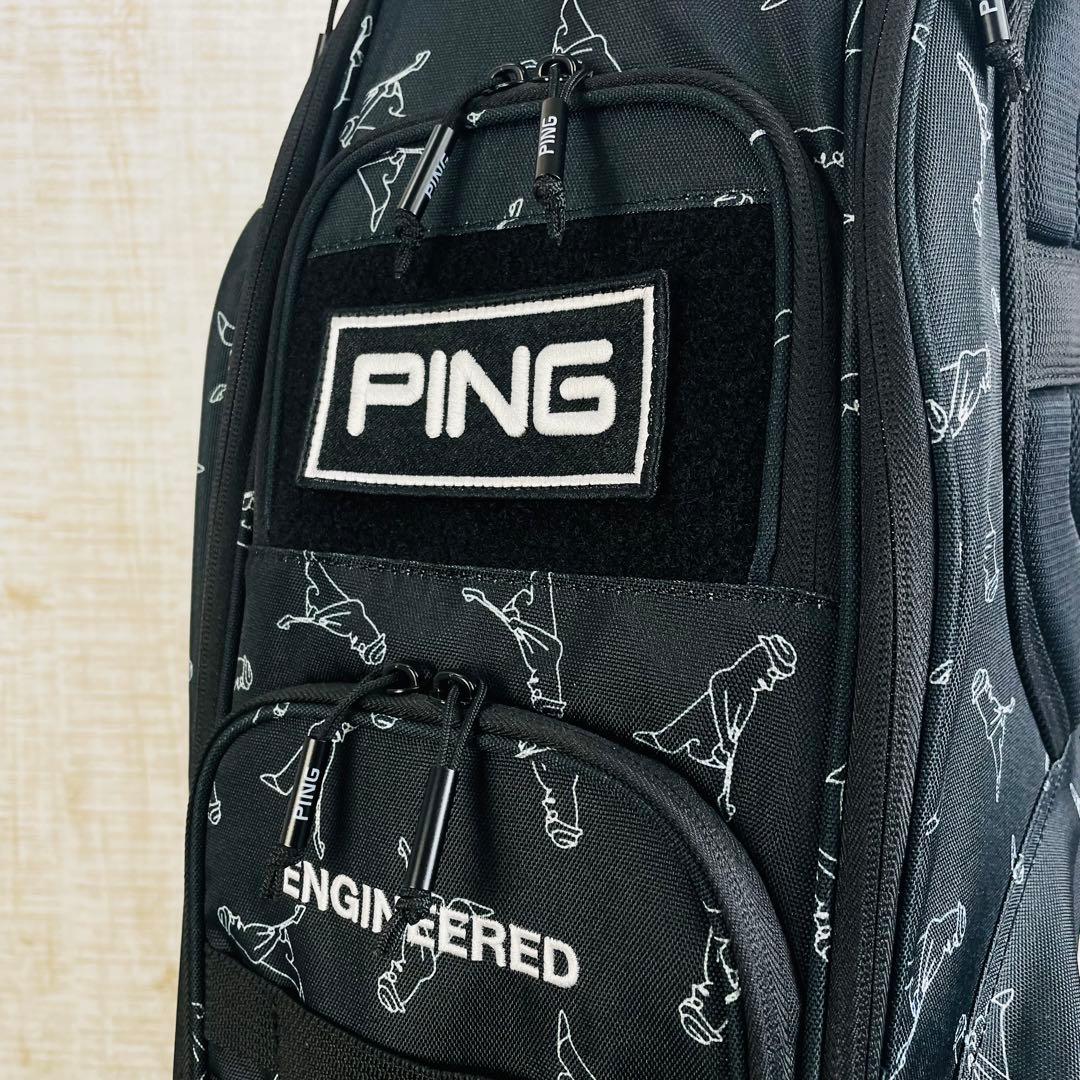 【美品】PINGピン MR.PING フーファーカート キャディバッグ9.5型