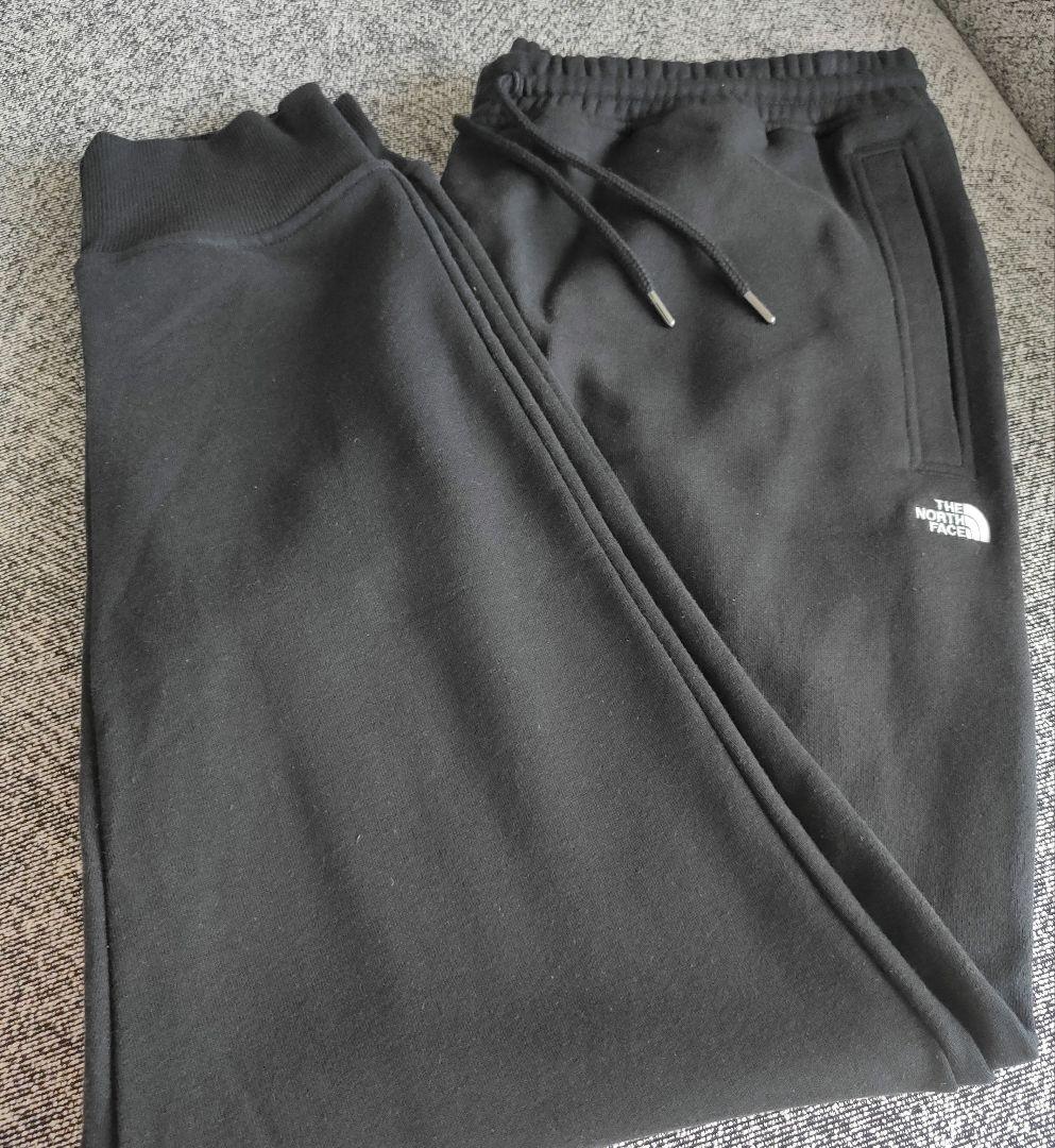 THE NORTH FACE メンズ ブラックスウェットパンツ XL