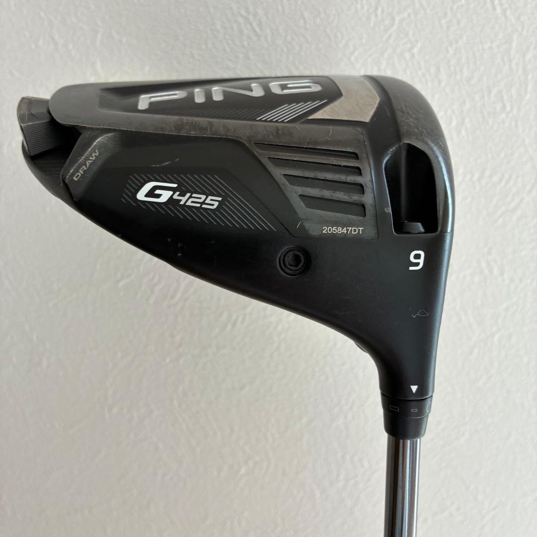 【美品・最安値】PING G425 MAX ドライバー 9度 シャフト・カバー付