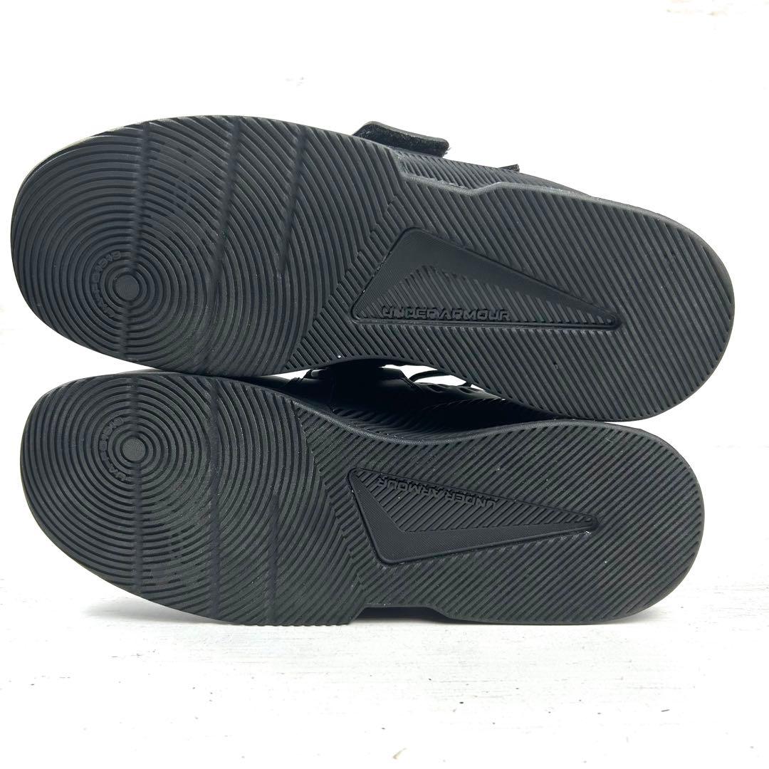 【美品】 アンダーアーマー UAレイン リフター　黒 25.5