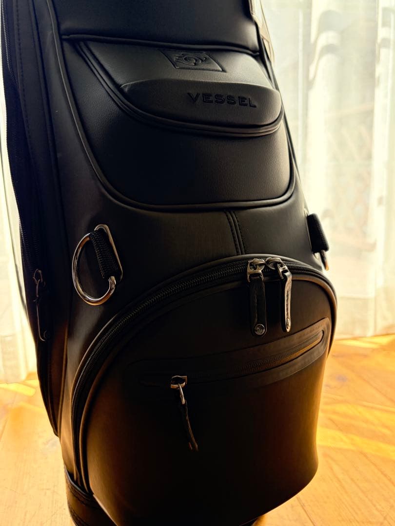 コラボ限定品⭐︎Vessel ブラック キャディバッグ