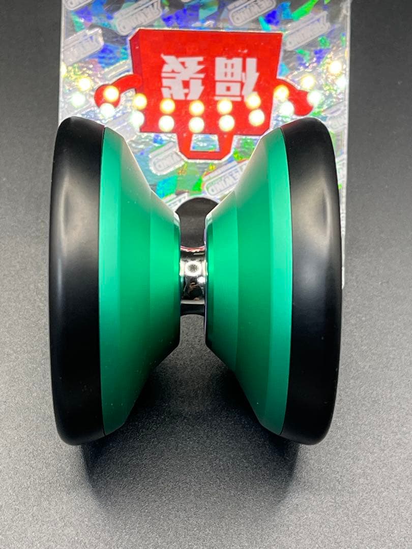 C3yoyodesign スピーダホリックMAX グリーン/ブラックリム