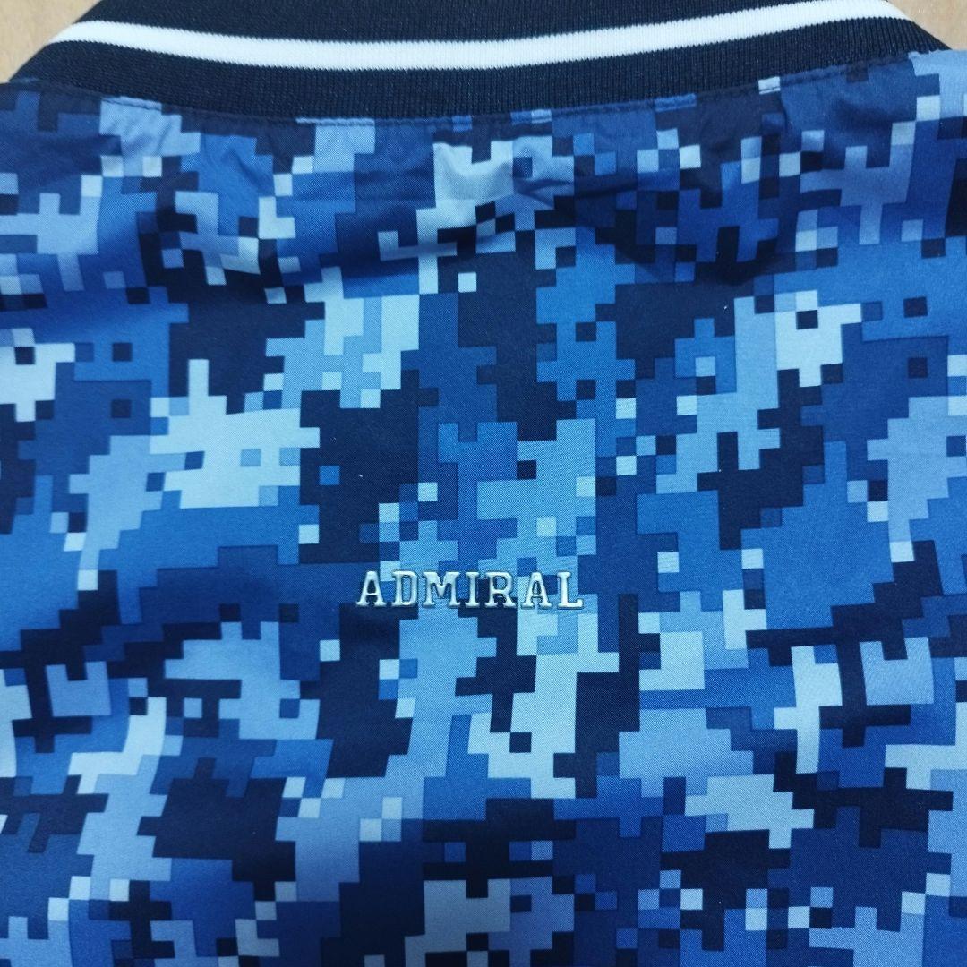 Admiral アドミラル ジャケット M　カモ 迷彩 ブルー スポーツウェア