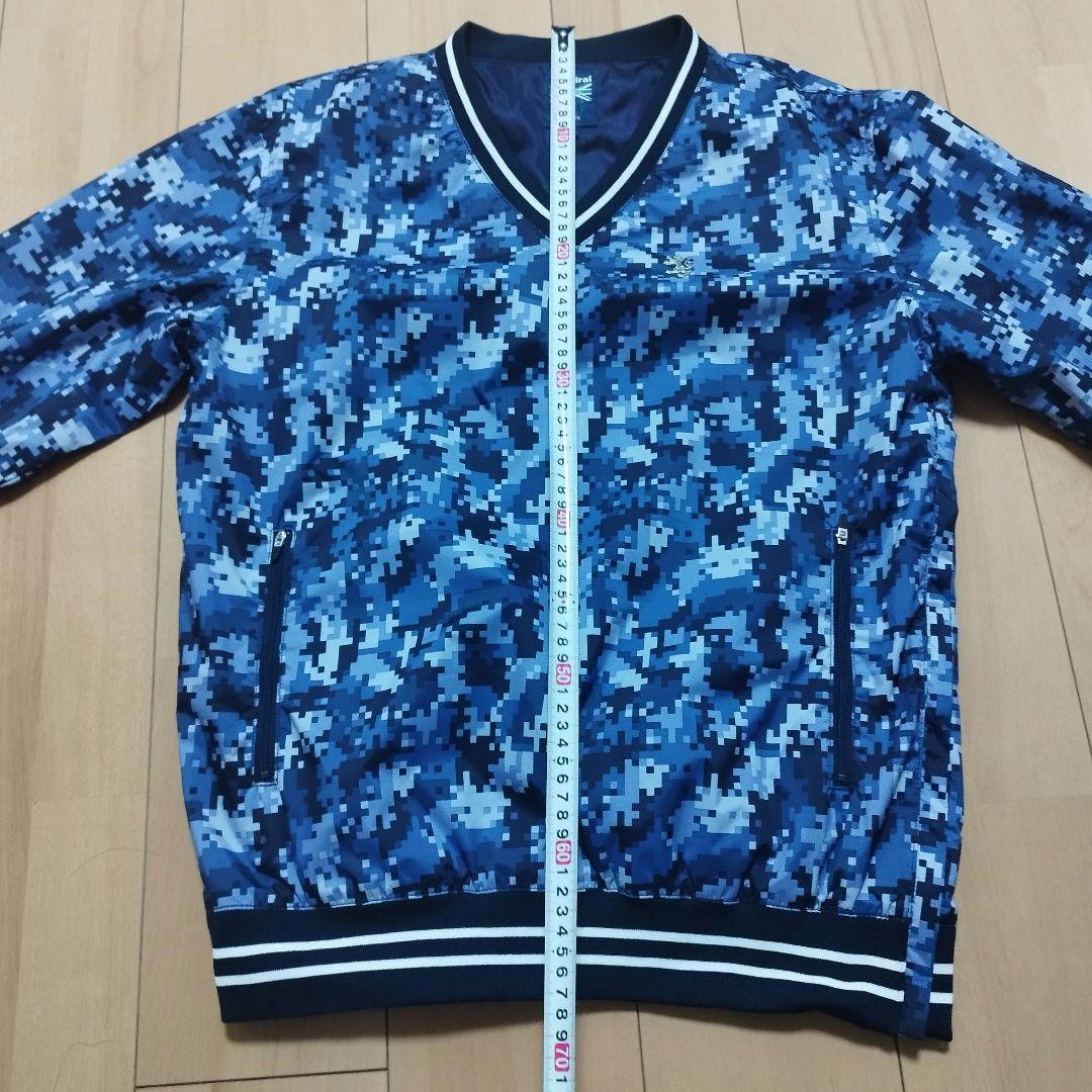 Admiral アドミラル ジャケット M　カモ 迷彩 ブルー スポーツウェア