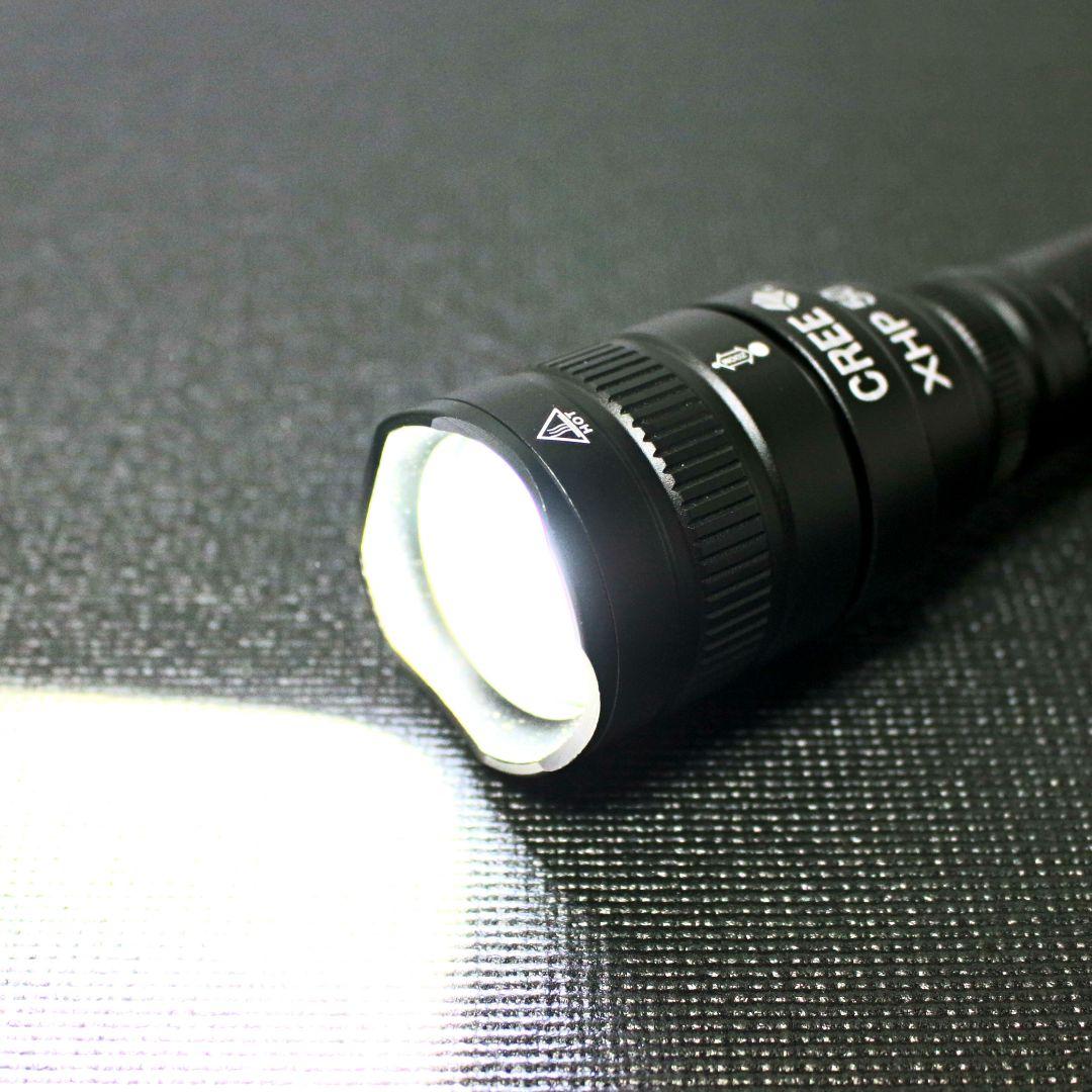 『正規CREE XHP50.2/スリム』懐中電灯　LEDハンディライト　超強力