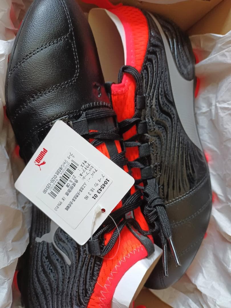 PUMA ONE18.3HG サイズ 27.5cm カラー ブラック/レッド