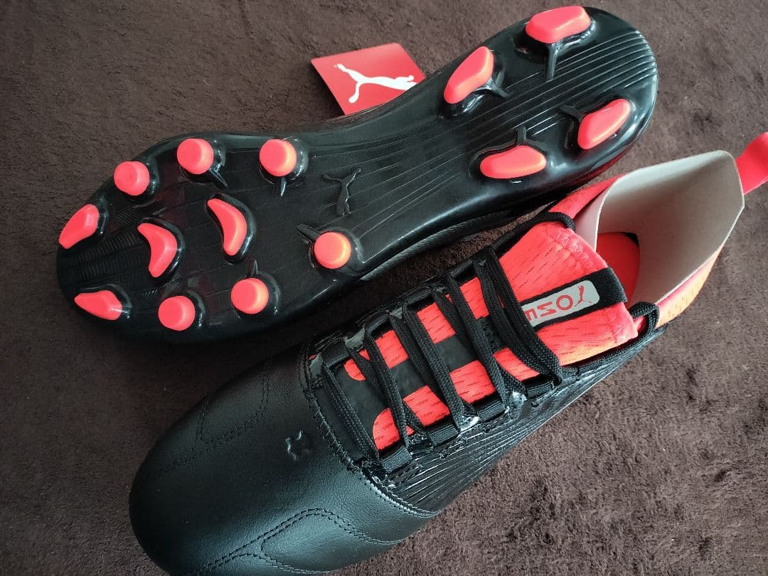PUMA ONE18.3HG サイズ 27.5cm カラー ブラック/レッド