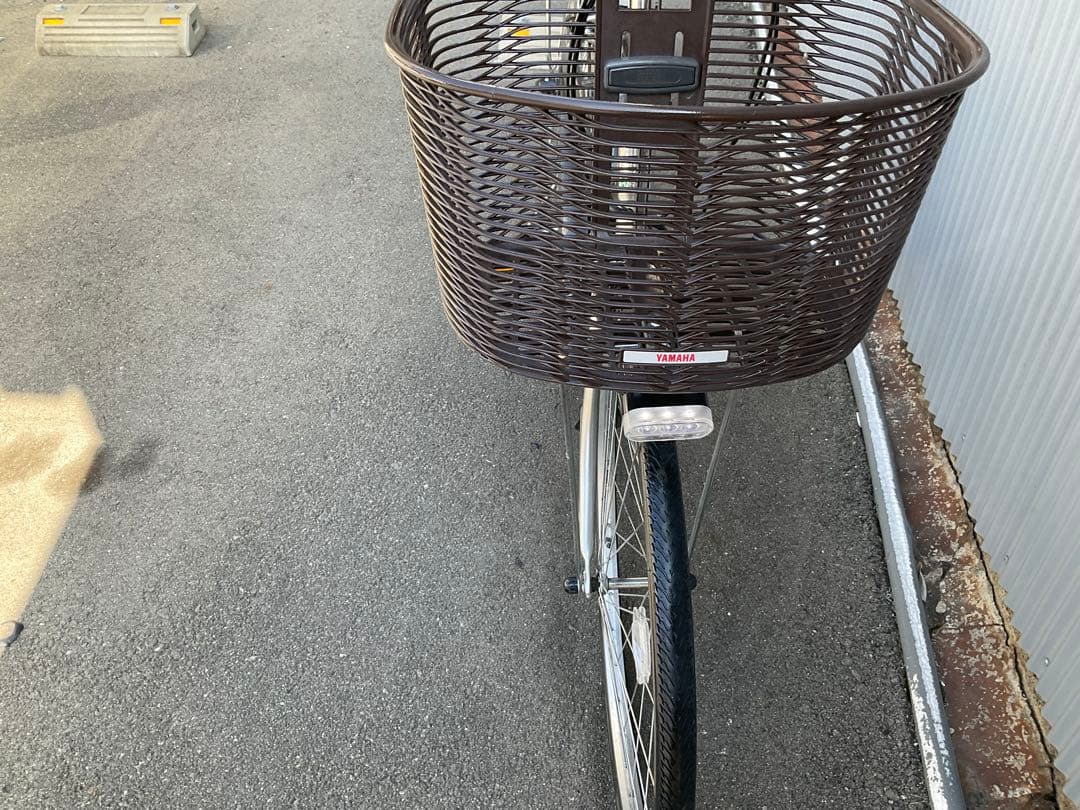 ヤマハ最新機種電動アシスト自転車pascheer26インチグレーアルミボディー