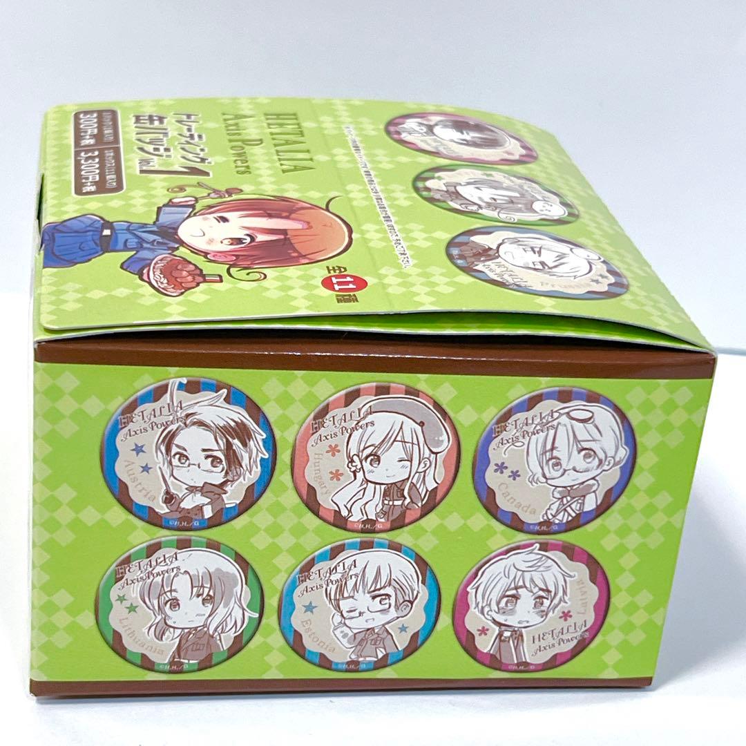 【BOX全11種】ヘタリア トレーディング缶バッジ コンプリートBOX カナリア