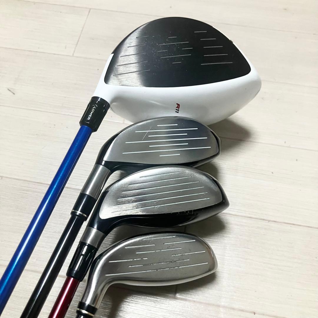豪華❗️メンズゴルフセットTaylorMadeテーラーメイド他クラブ12本バック付