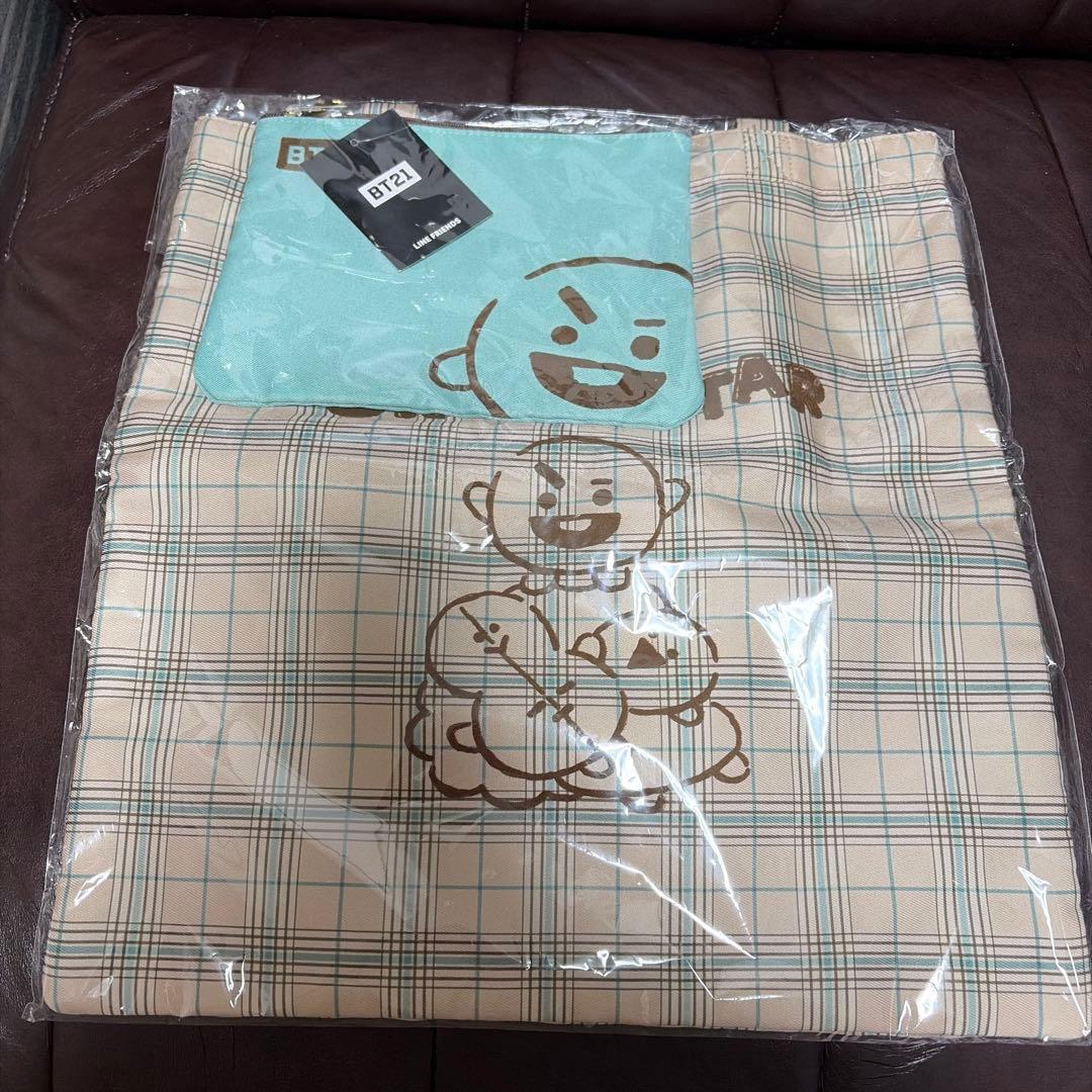 BT21 SHOOKYグレンチェック3点セット
