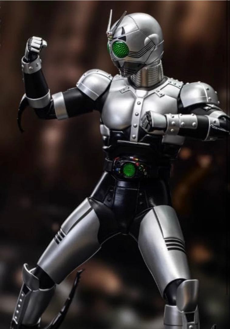 ホットトイズ仮面ライダーブラック&Soosootoys 1/6 銀影の戦士セット
